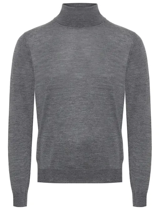 Водолазка из шерсти и шелка GRAN  SASSO