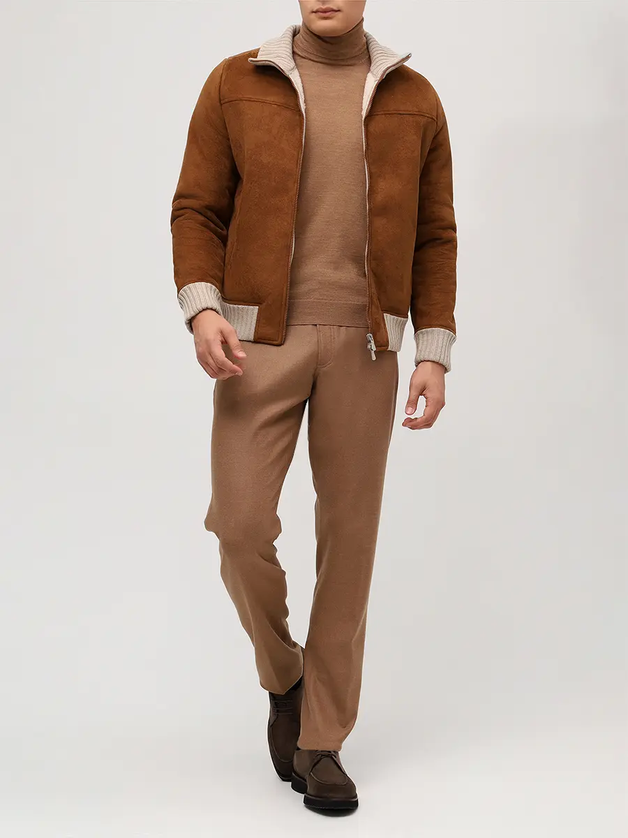 Водолазка из шерсти и шелка