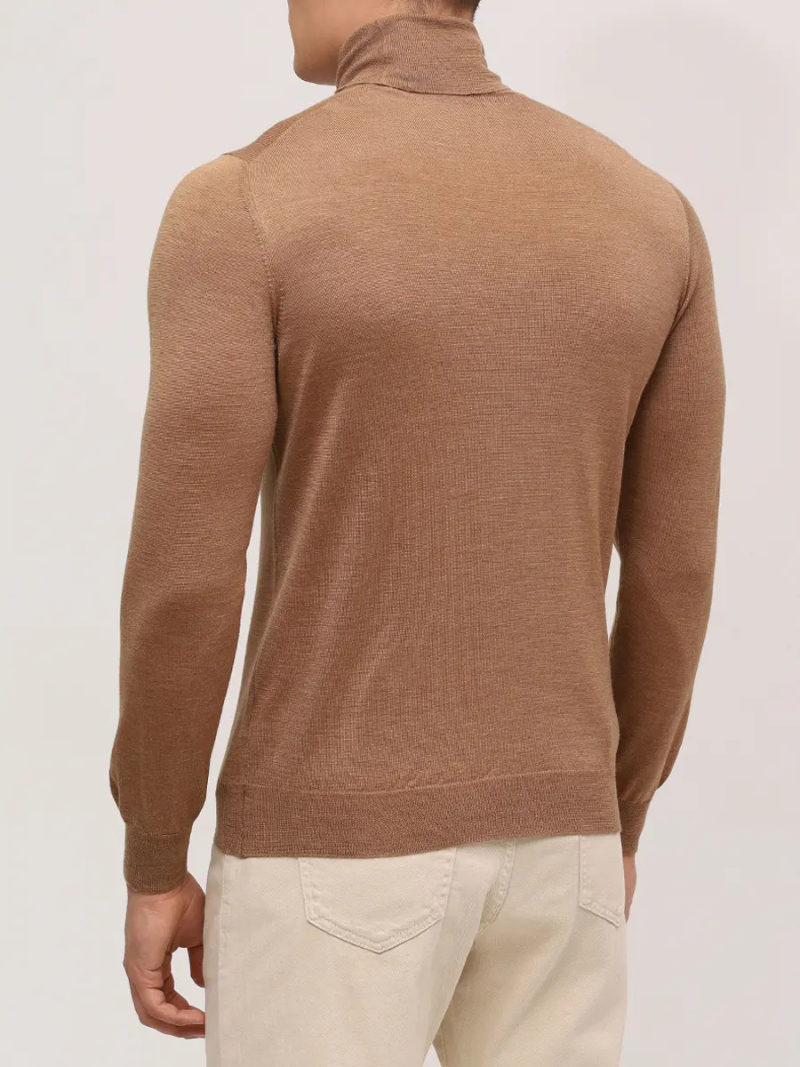 Водолазка из шерсти и шелка