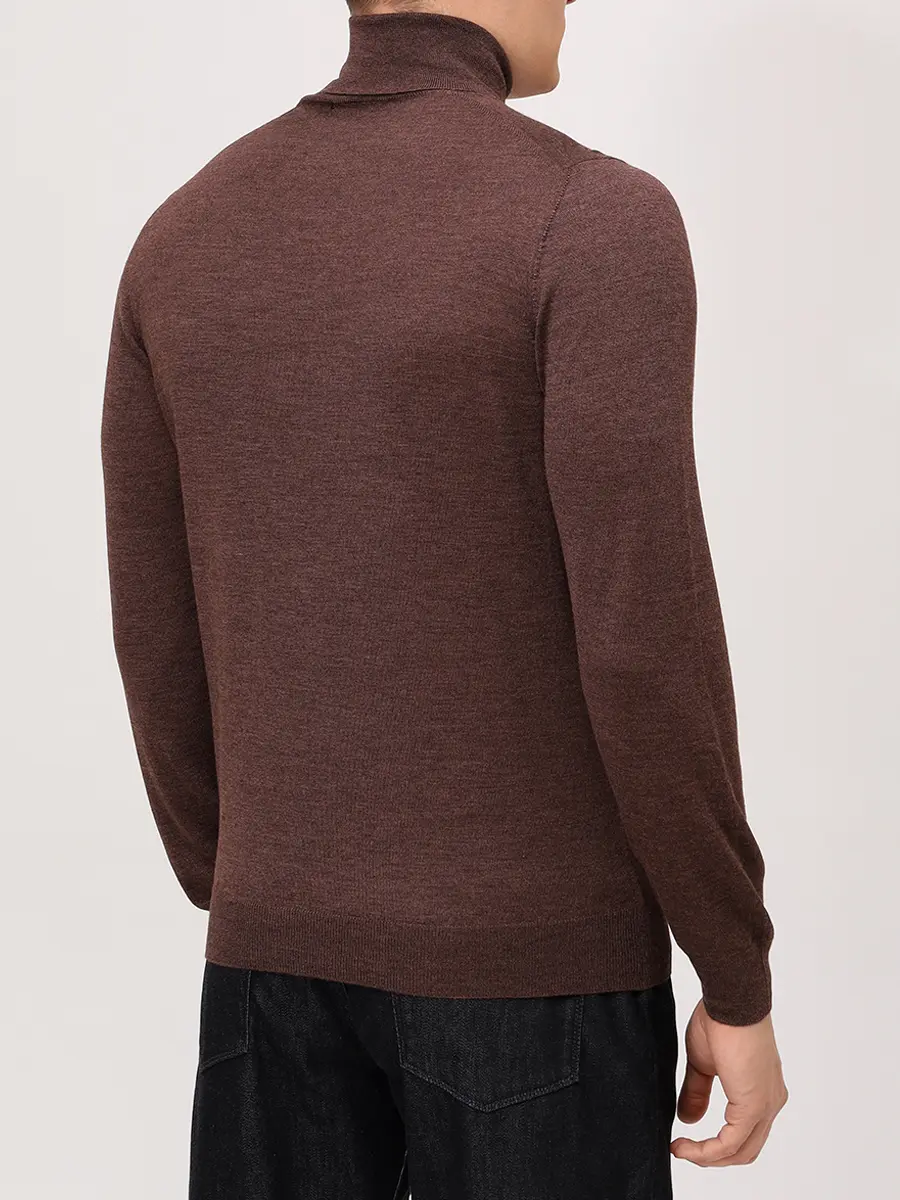 Водолазка из шерсти и шелка