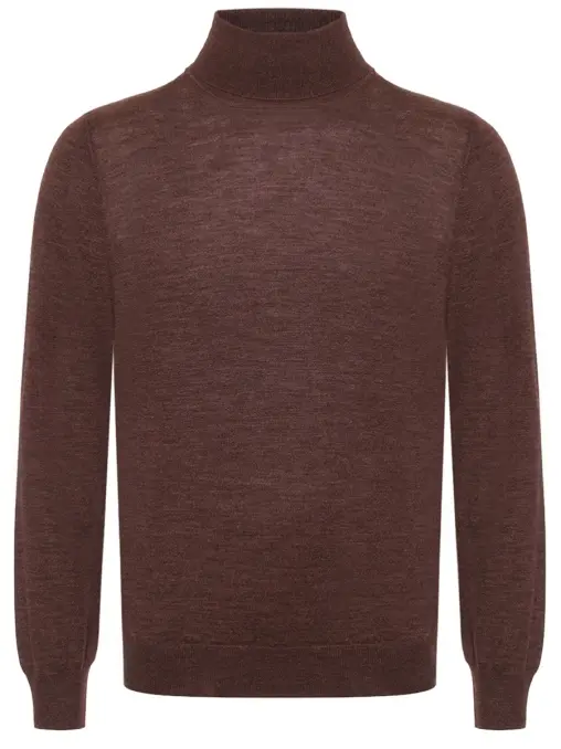 Водолазка из шерсти и шелка GRAN  SASSO