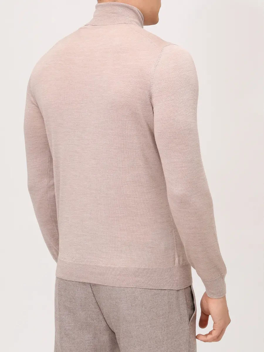 Водолазка из шерсти и шелка