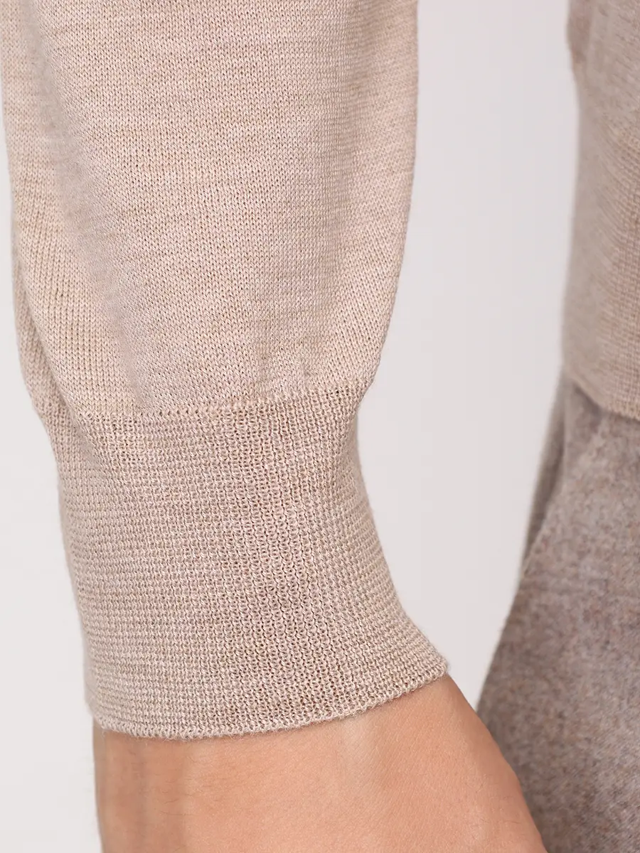 Водолазка из шерсти и шелка