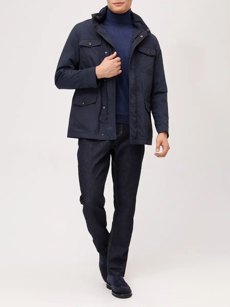 Водолазка из шерсти и шелка