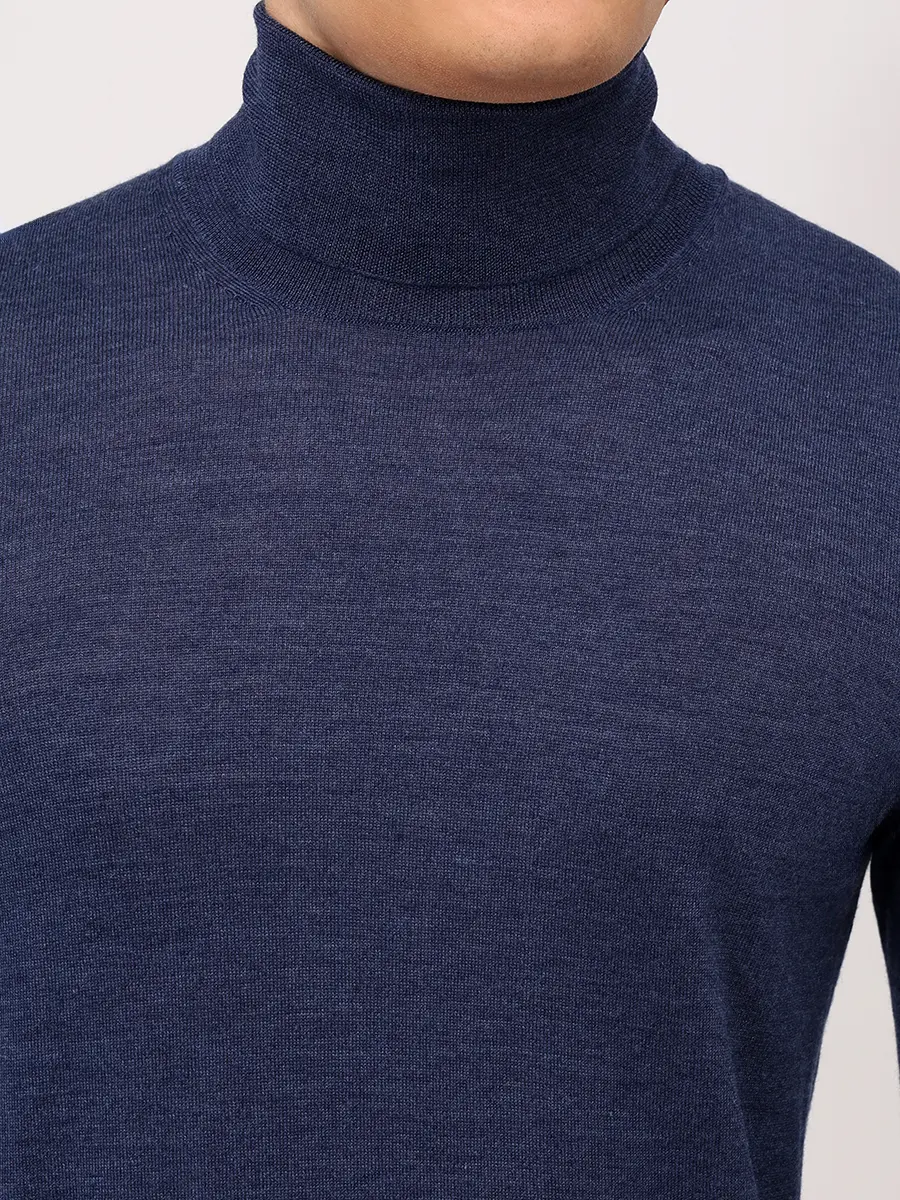 Водолазка из шерсти и шелка