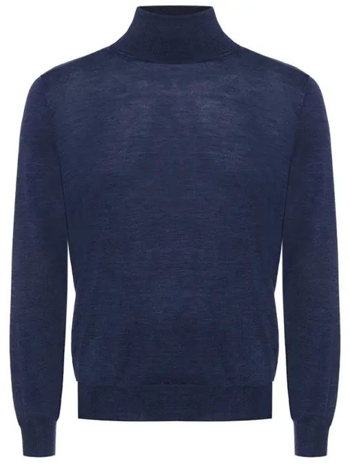 Водолазка из шерсти и шелка GRAN  SASSO