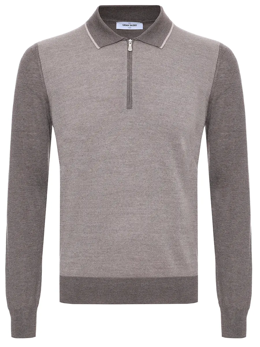 Поло шерстяное