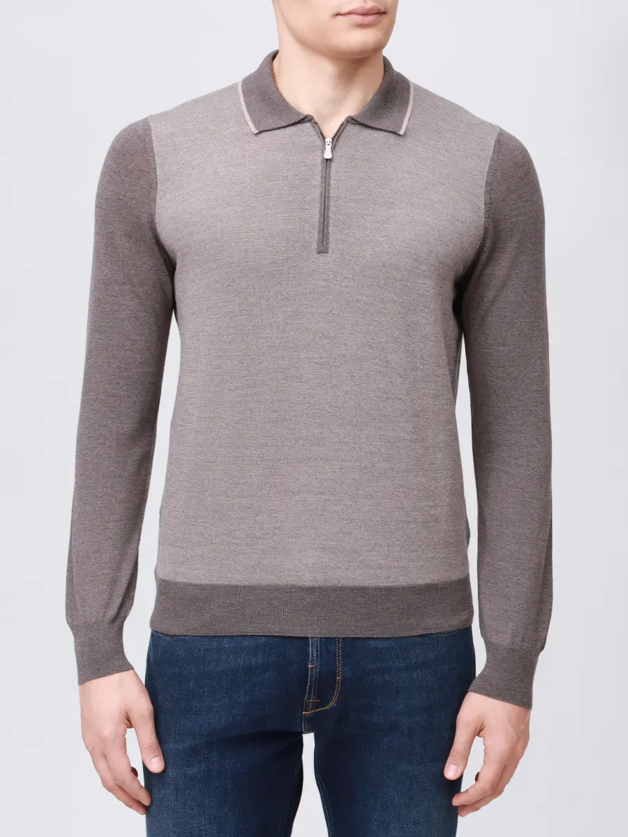 Поло шерстяное