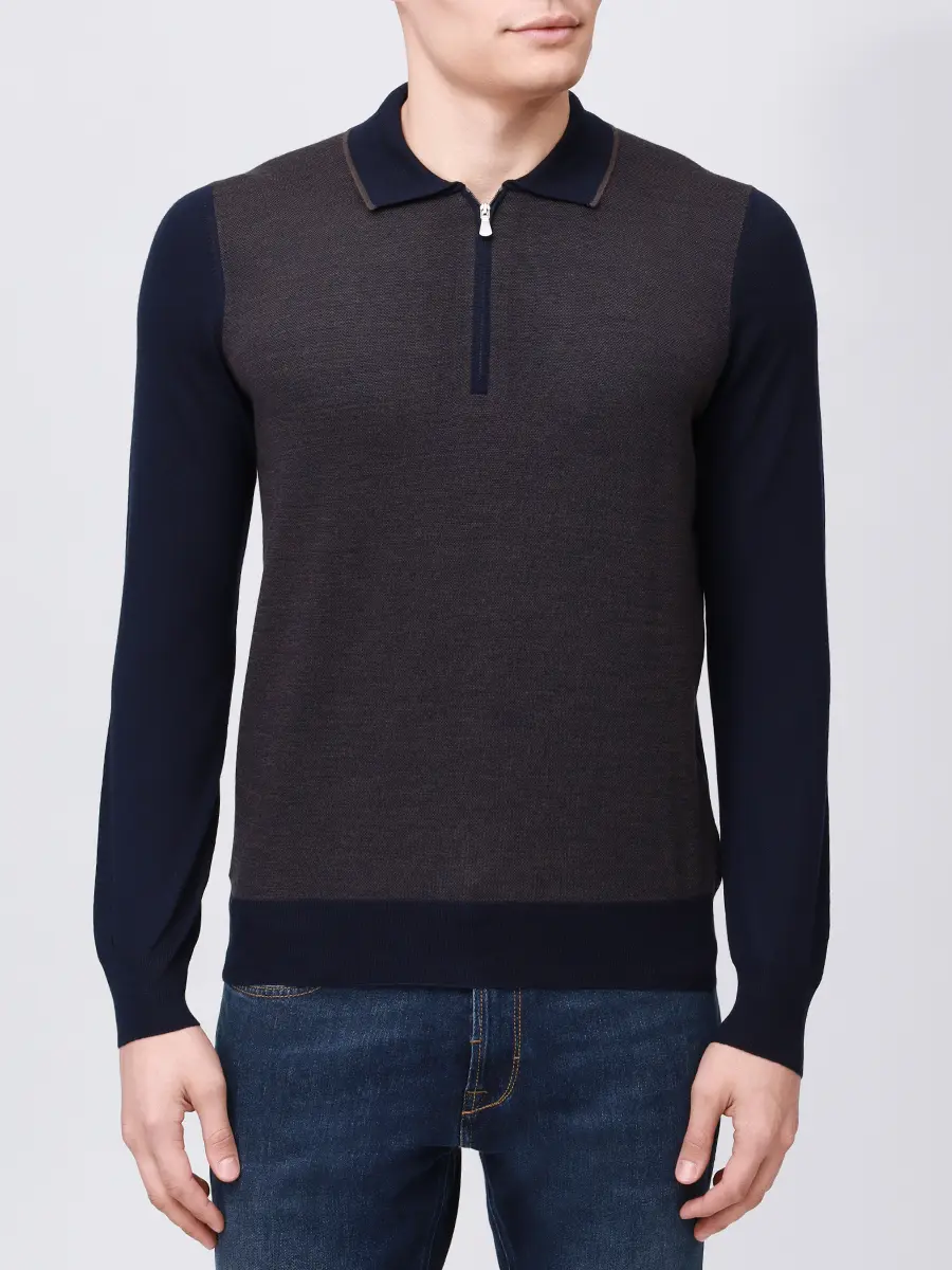 Поло шерстяное