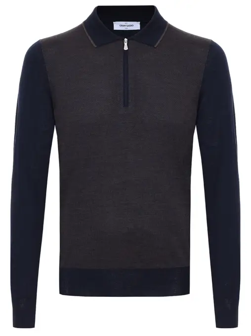 Поло шерстяное GRAN SASSO