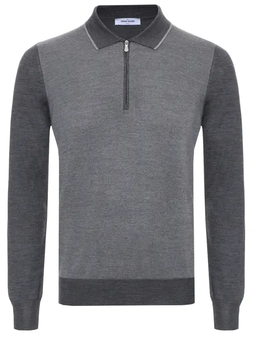 Поло шерстяное GRAN SASSO