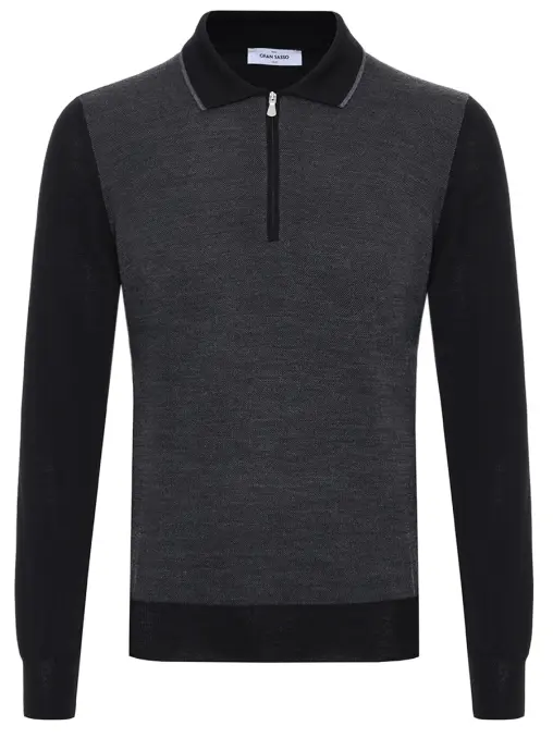 Поло шерстяное GRAN SASSO