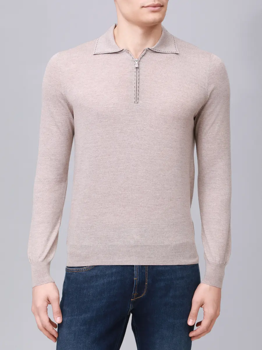 Поло шерстяное