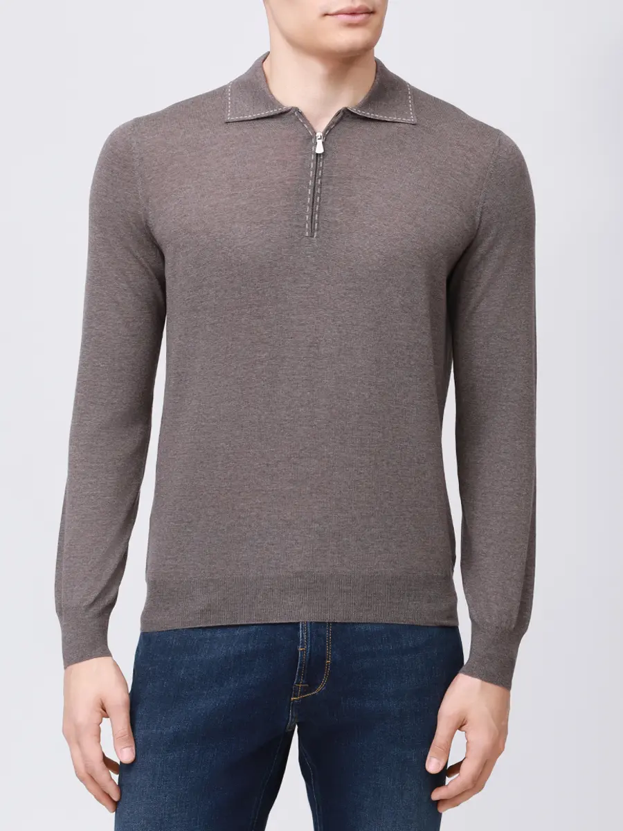 Поло шерстяное