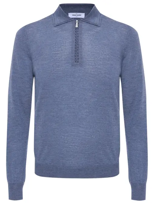Поло шерстяное GRAN SASSO