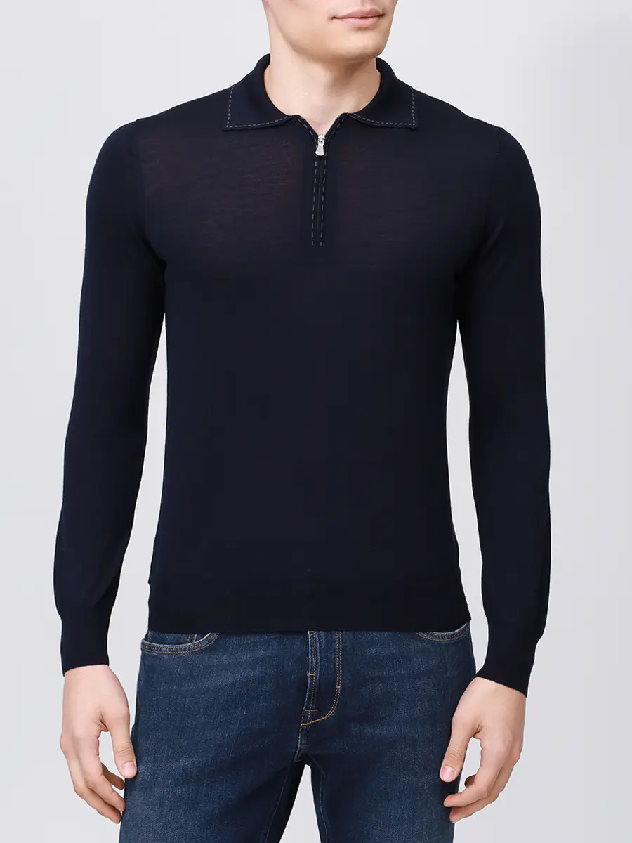 Поло шерстяное