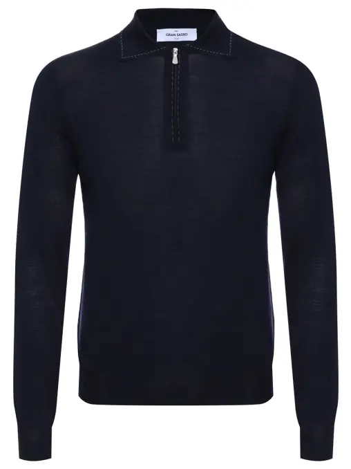 Поло шерстяное GRAN SASSO