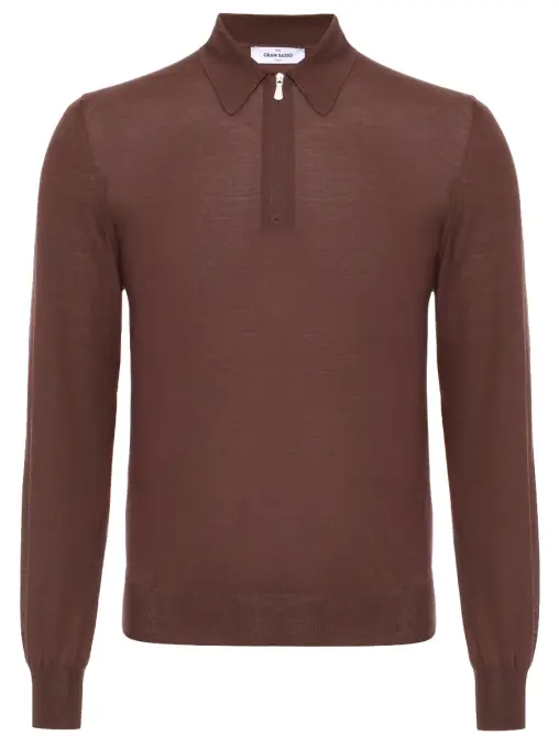 Поло шерстяное GRAN SASSO