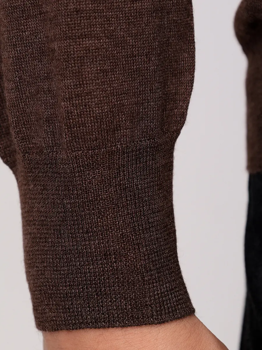 Поло из шерсти и шелка