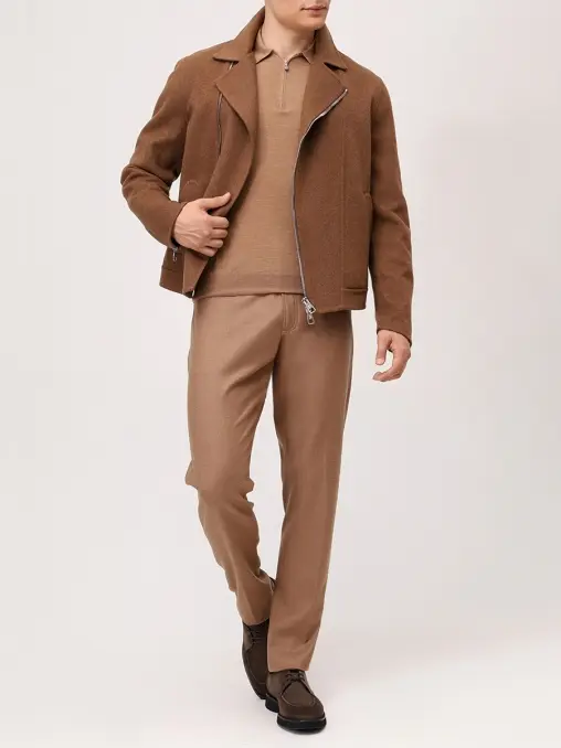 Поло из шерсти и шелка GRAN  SASSO