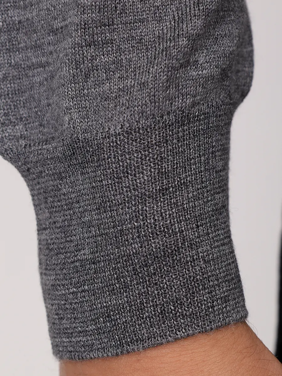 Поло из шерсти и шелка