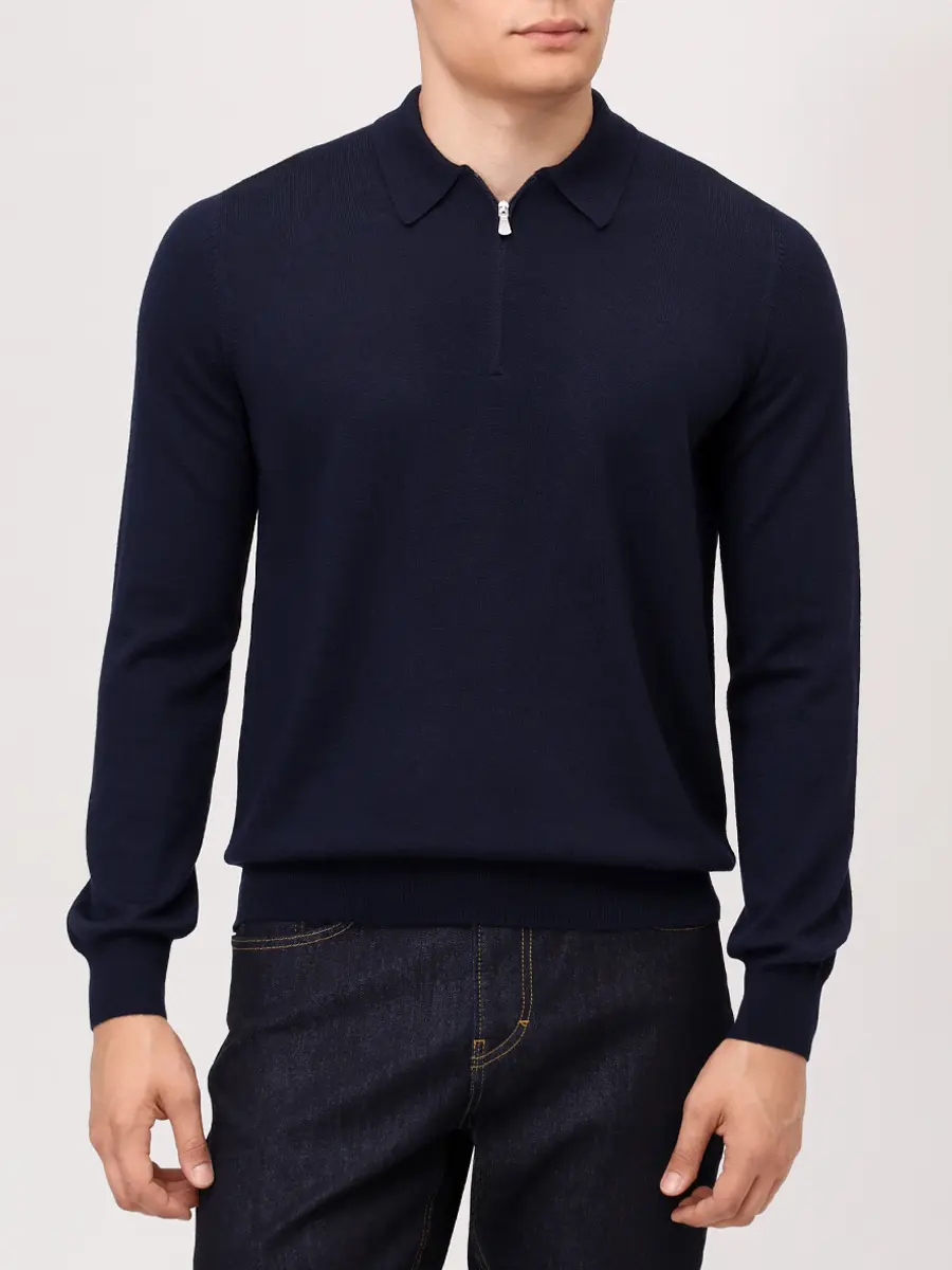 Поло шерстяное