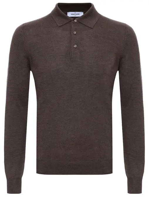 Поло шерстяное GRAN SASSO