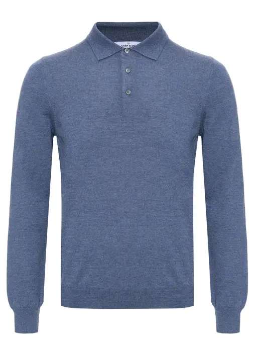 Поло шерстяное GRAN SASSO