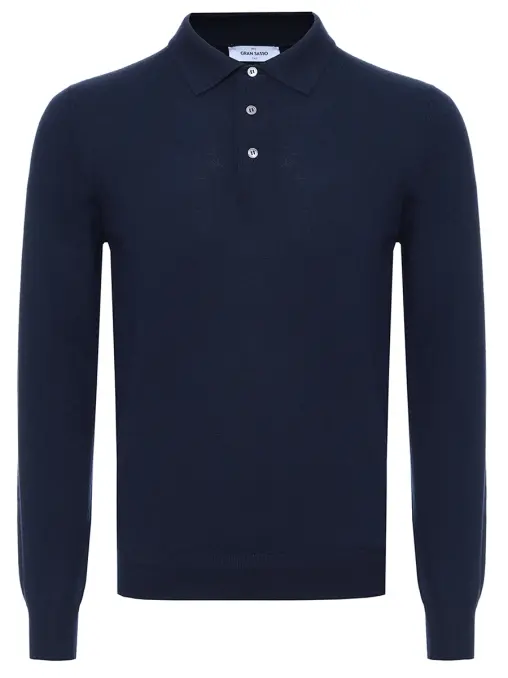 Поло шерстяное GRAN SASSO