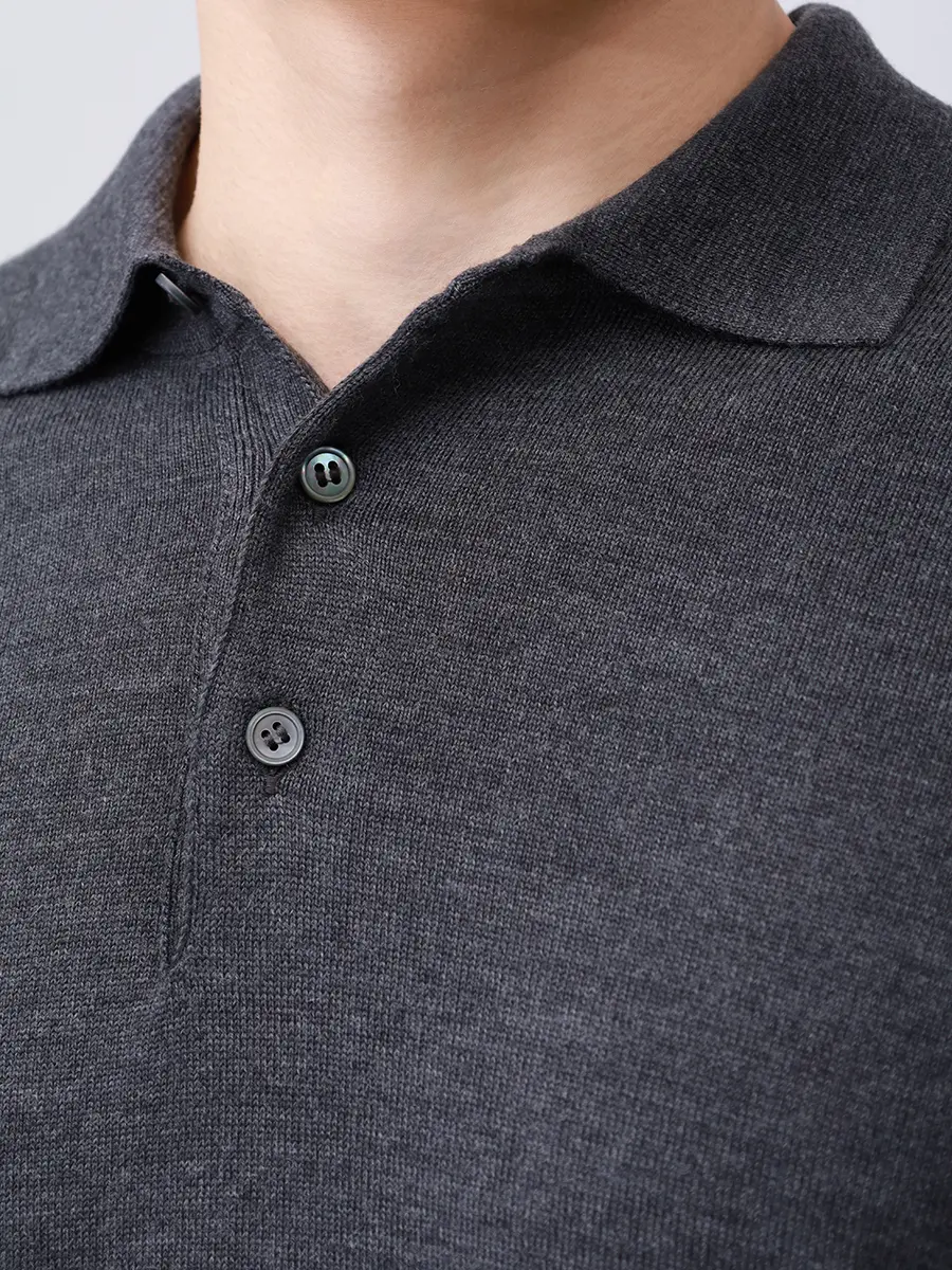 Поло шерстяное