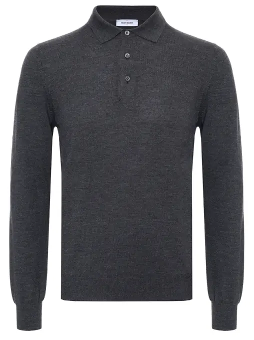Поло шерстяное GRAN SASSO