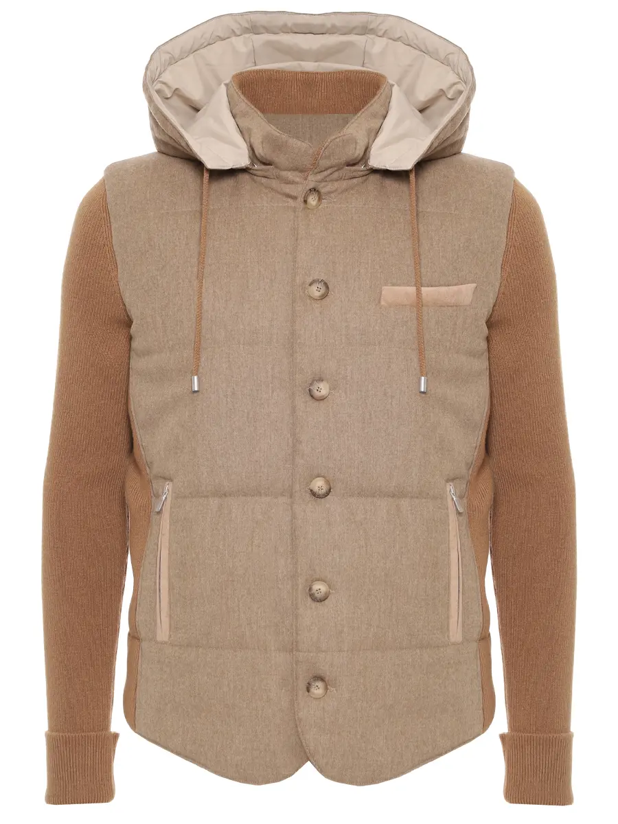 Куртка комбинированная