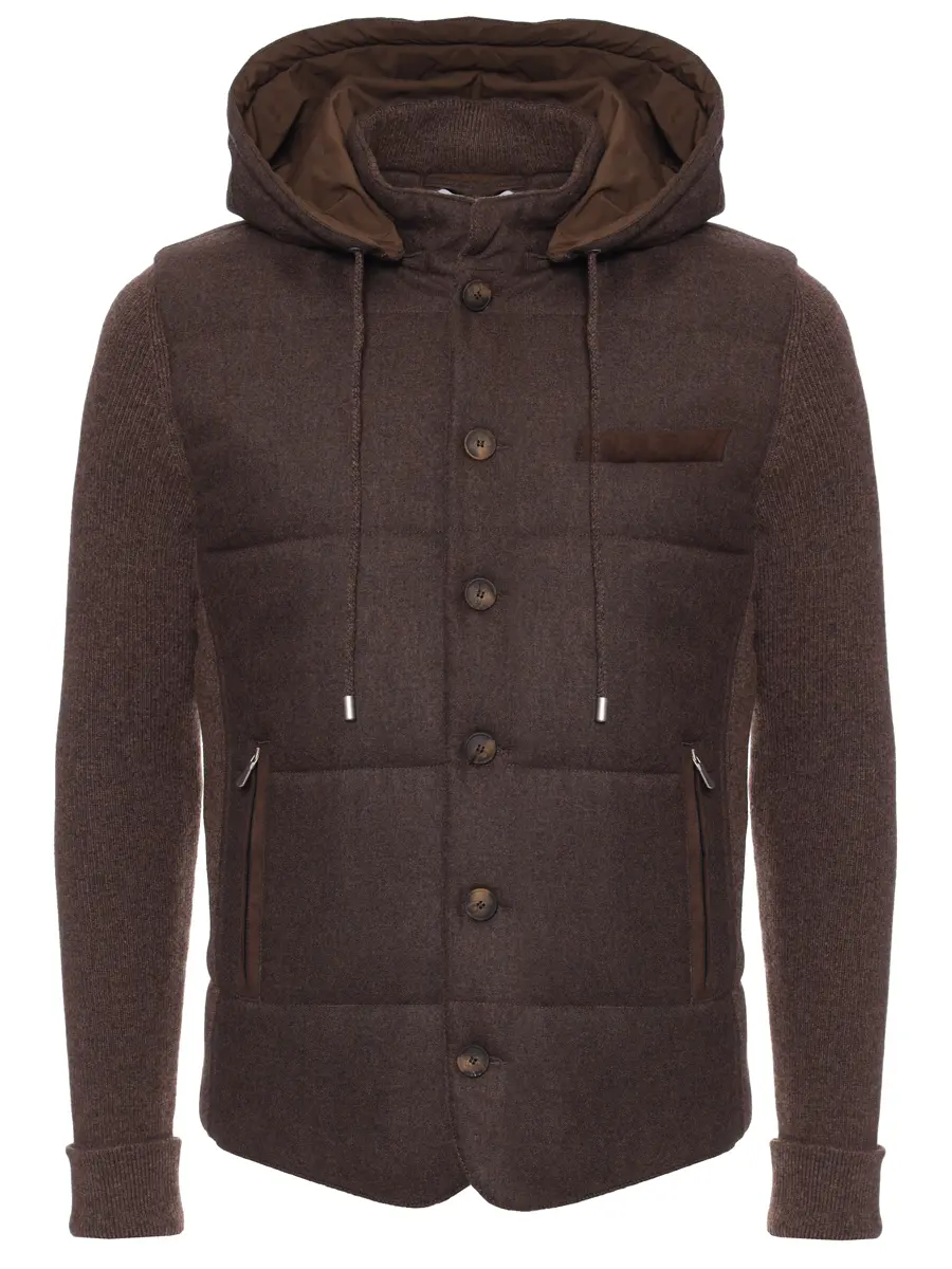 Куртка комбинированная