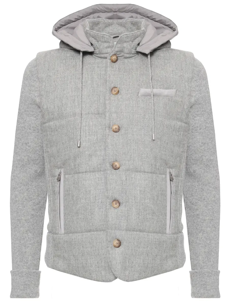 Куртка комбинированная