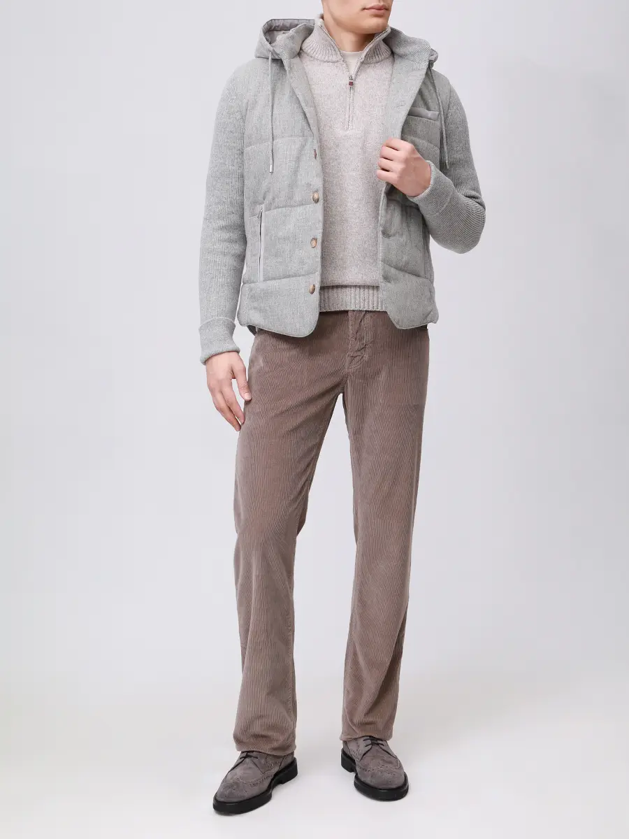 Куртка комбинированная