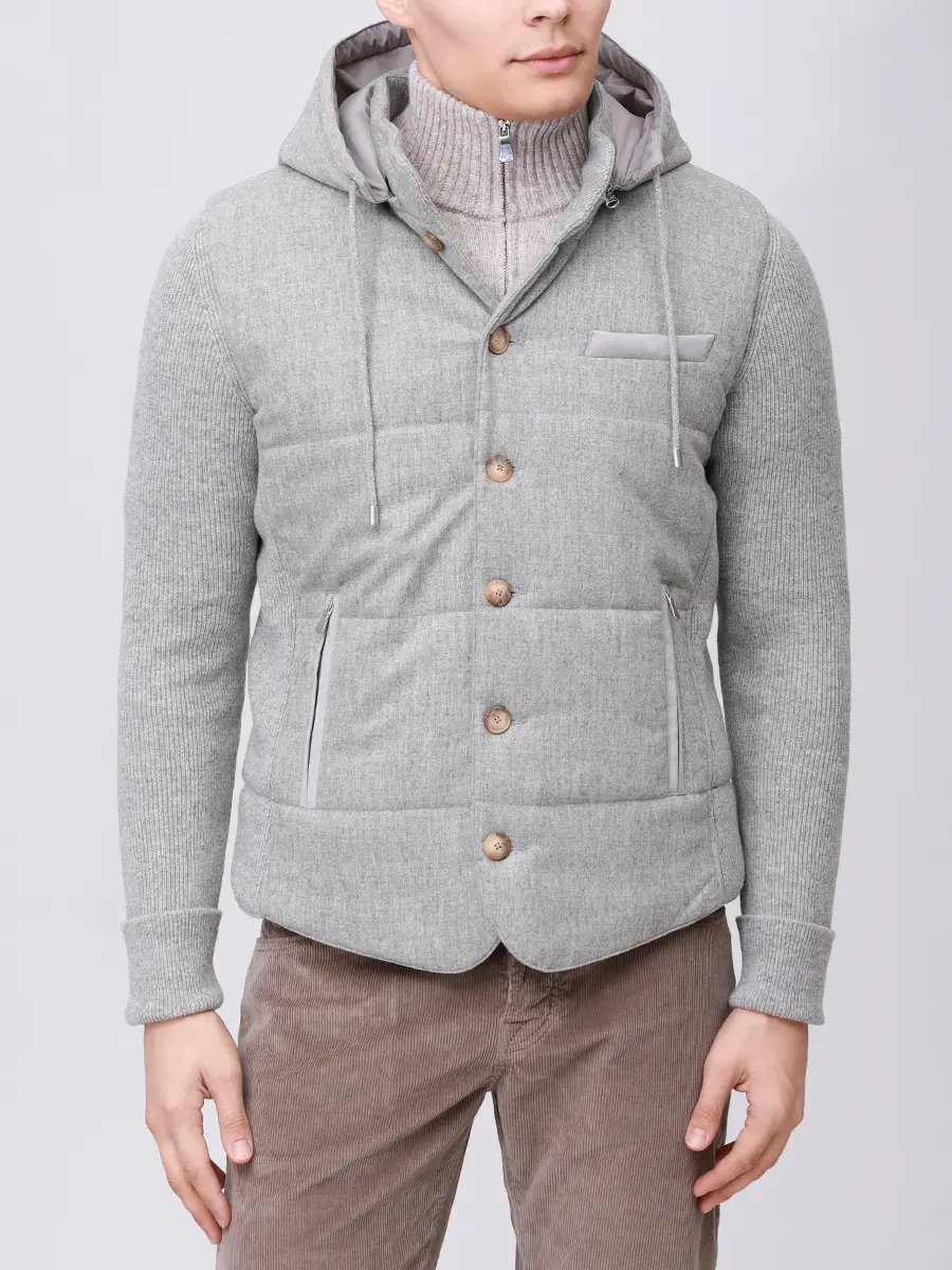 Куртка комбинированная