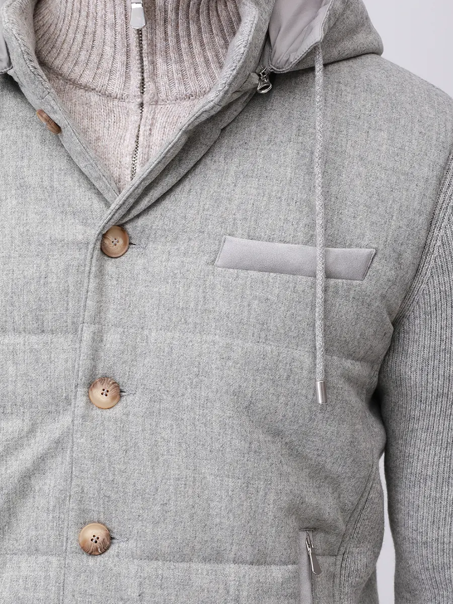 Куртка комбинированная