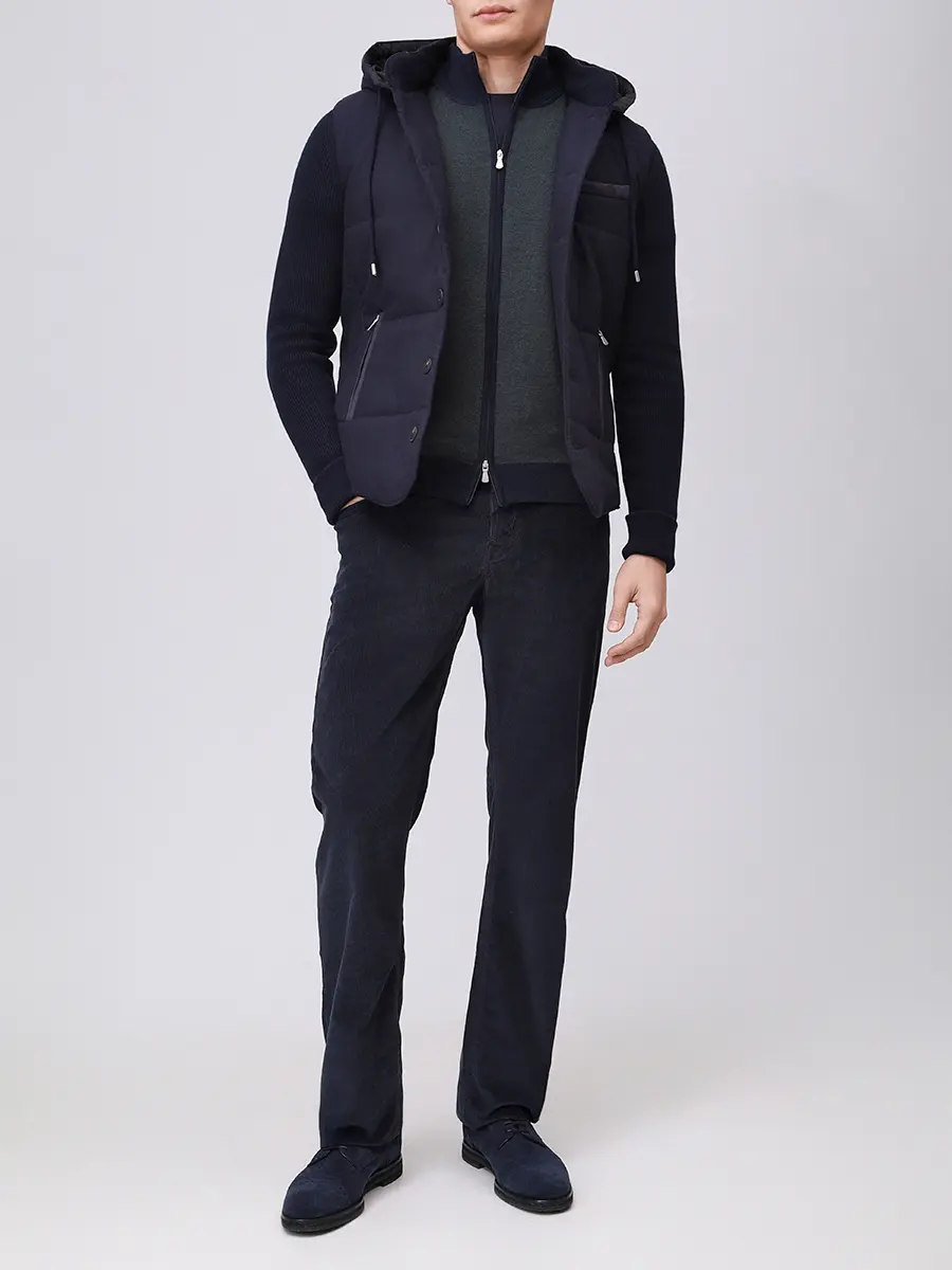 Куртка комбинированная