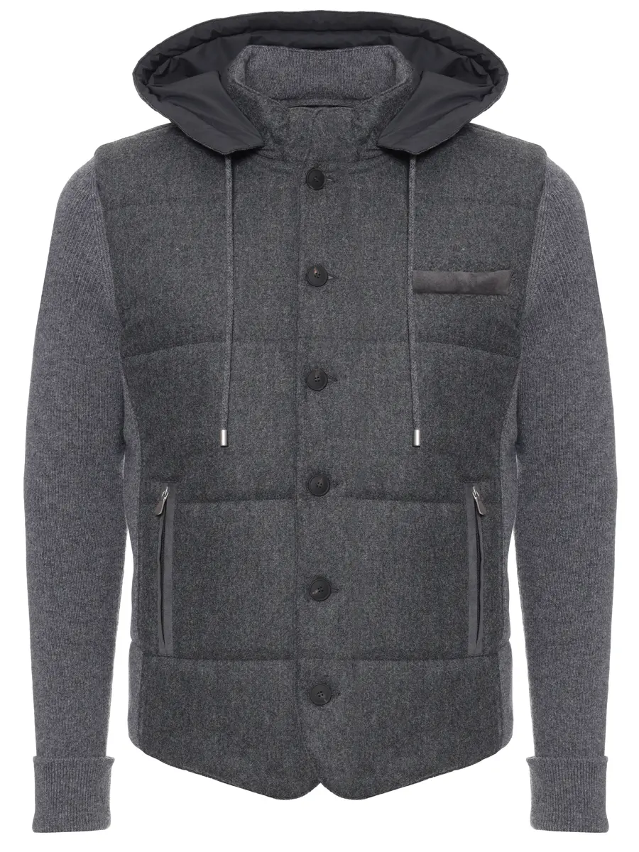 Куртка комбинированная