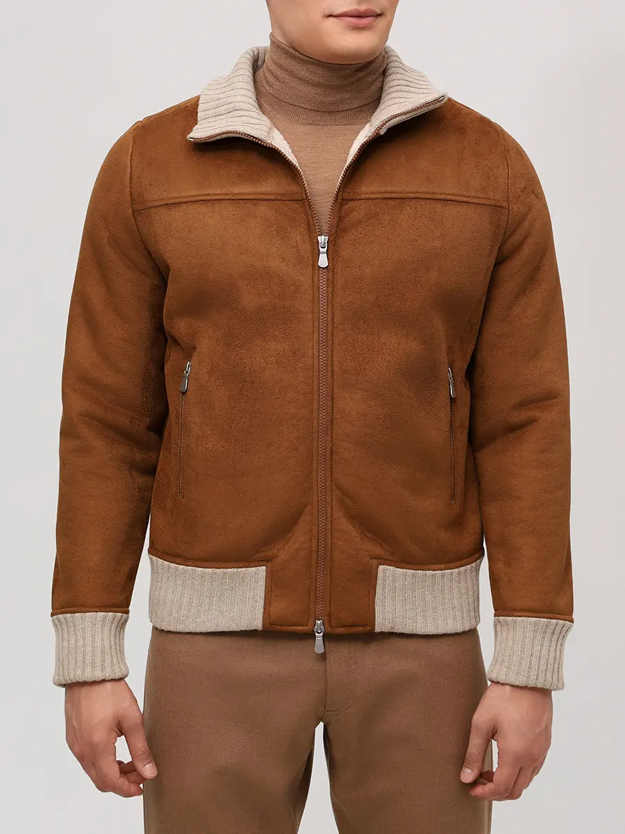 Куртка комбинированная