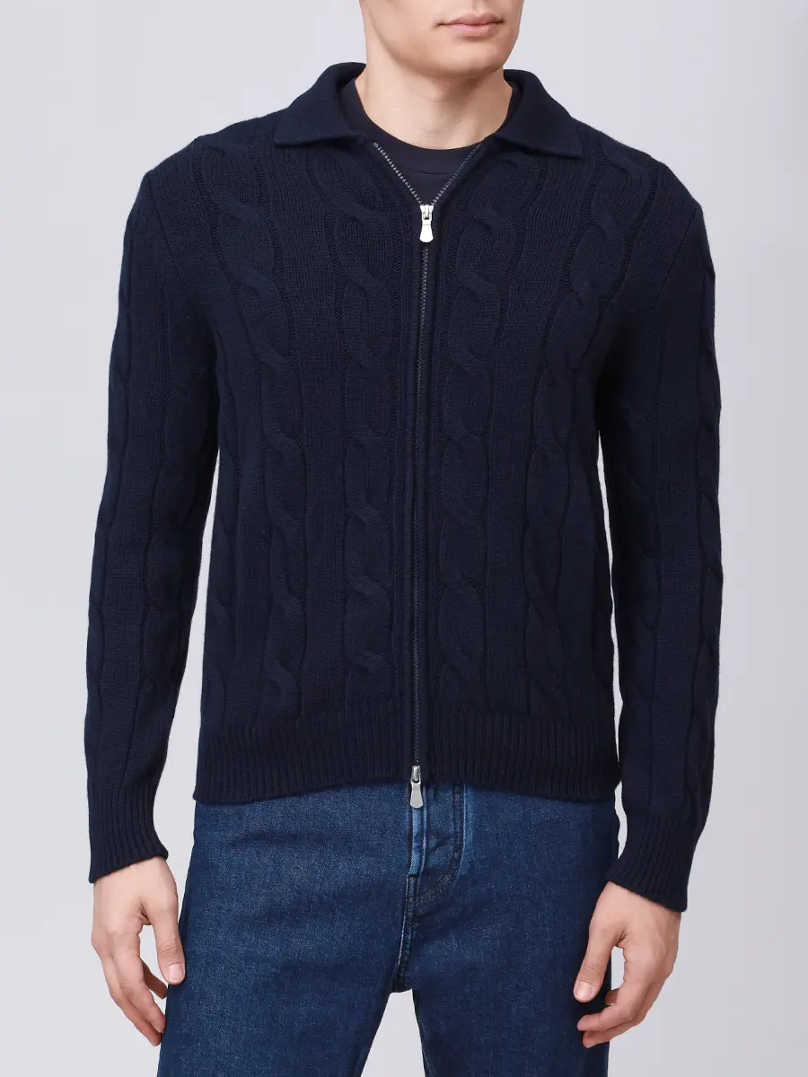 Кардиган шерстяной