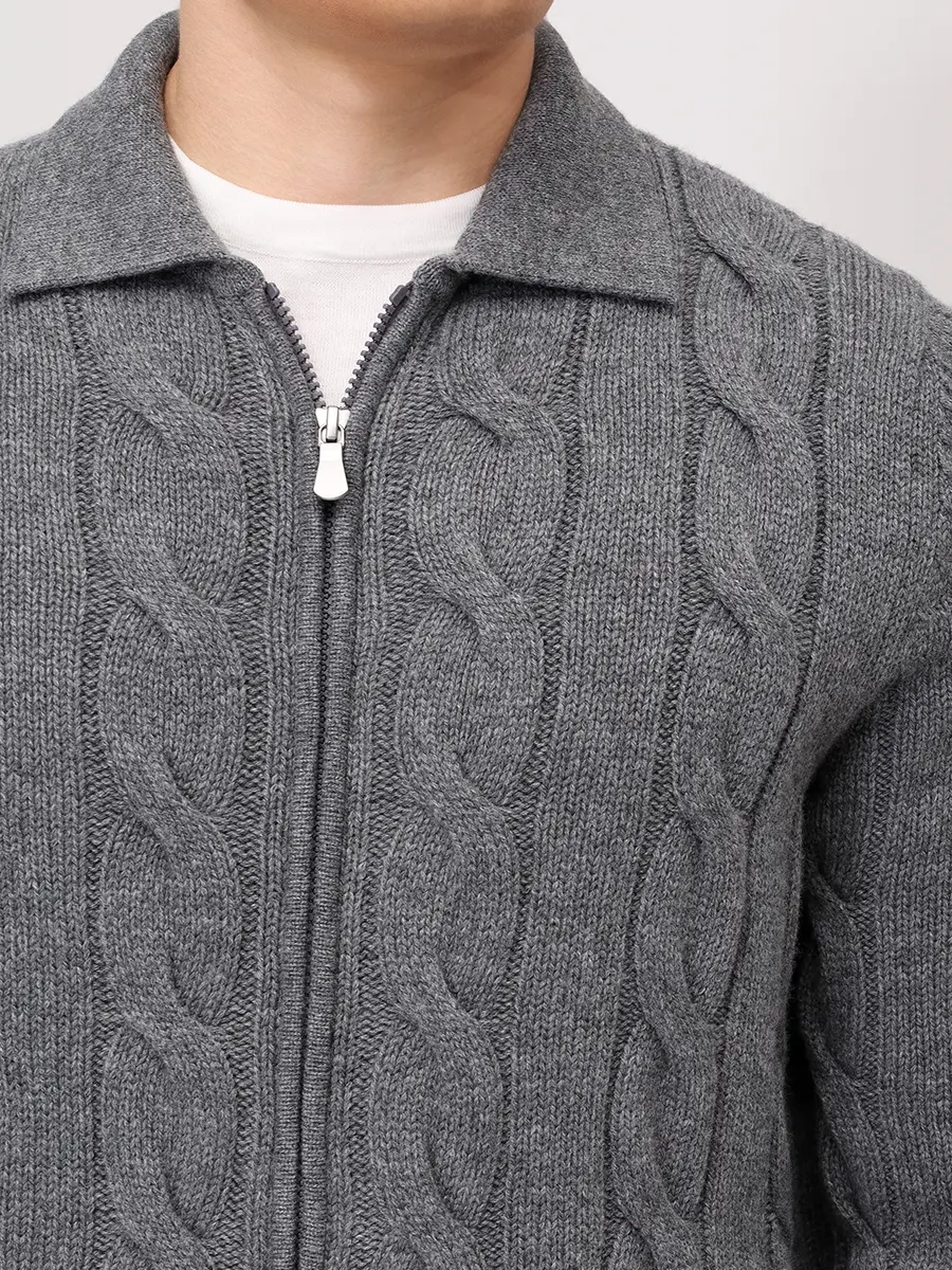 Кардиган шерстяной