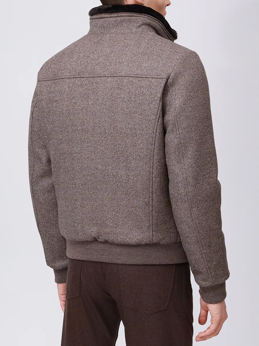 Куртка шерстяная