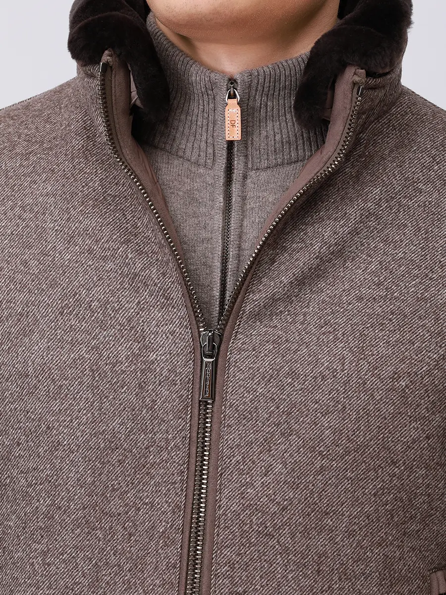 Куртка шерстяная