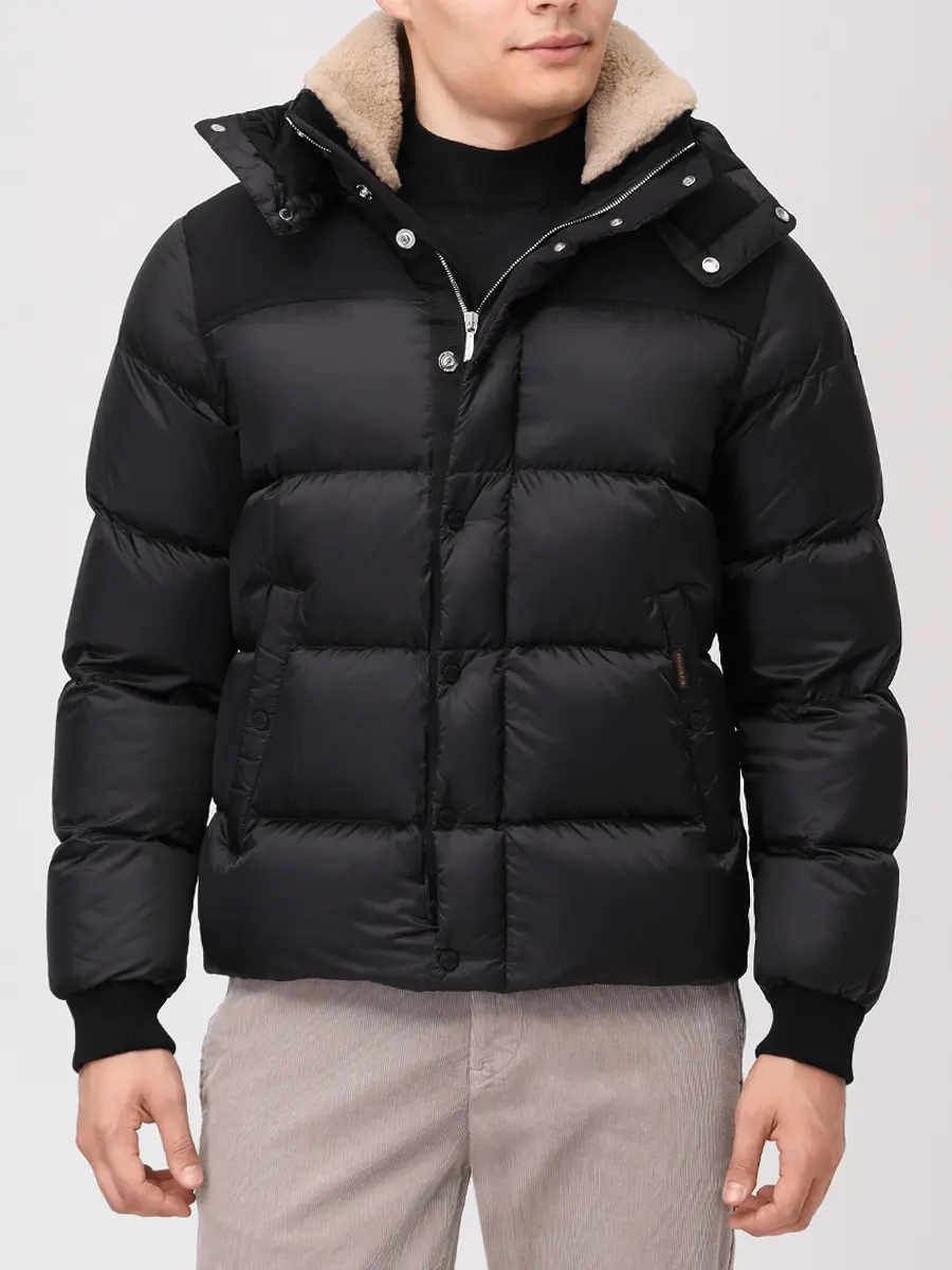 Пуховик стеганый