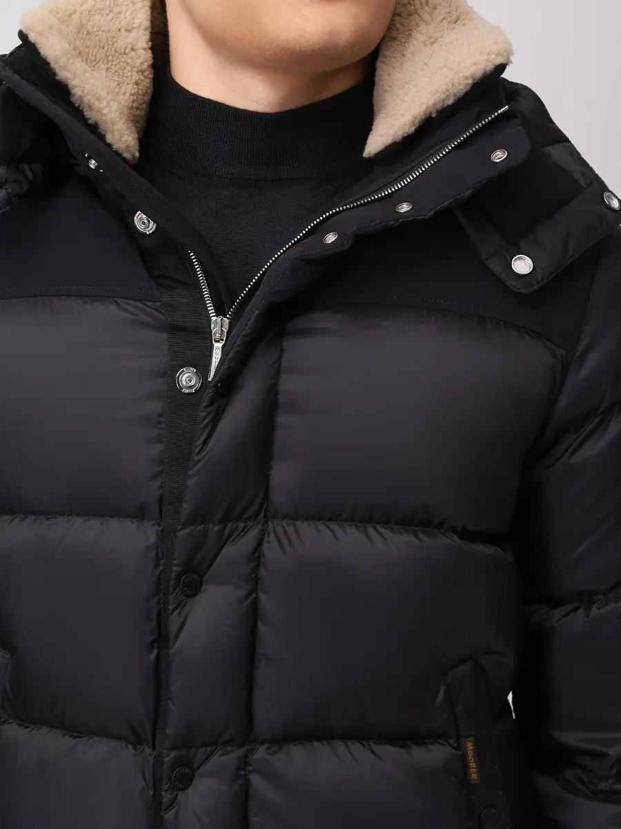 Пуховик стеганый