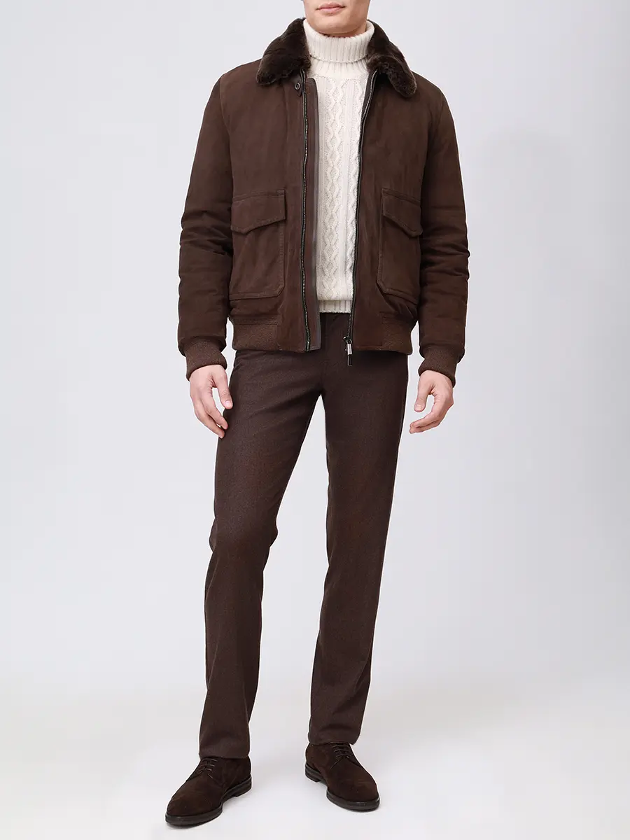 Куртка замшевая