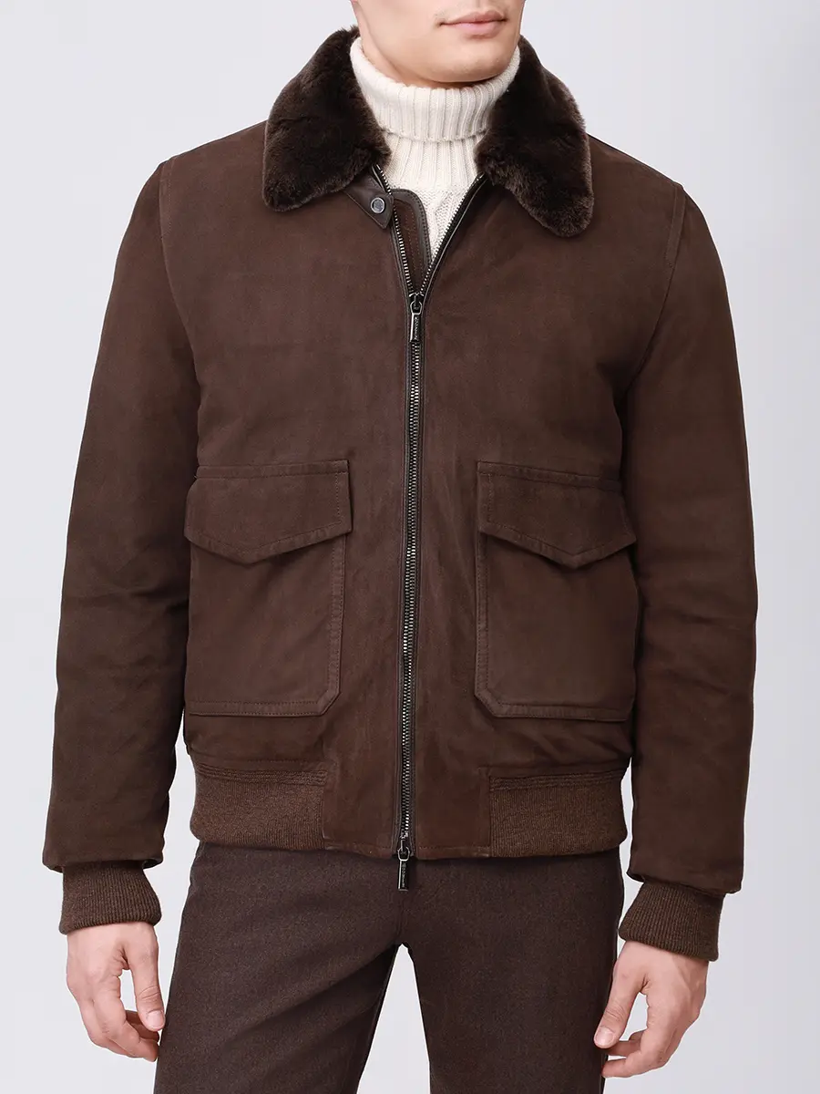 Куртка замшевая