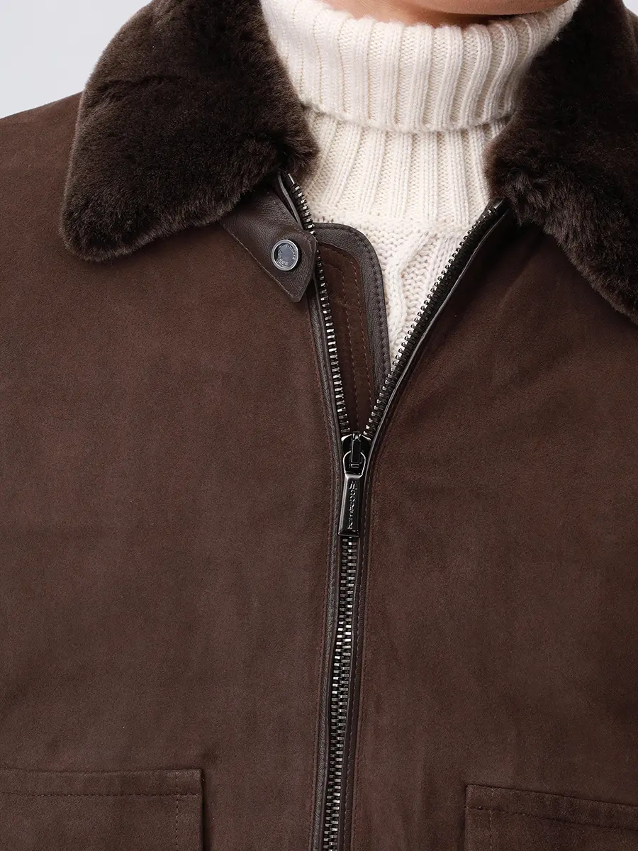 Куртка замшевая