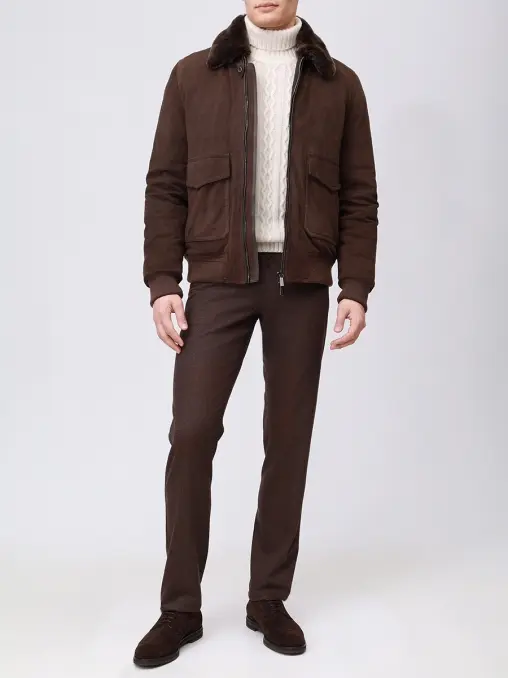 Куртка замшевая MOORER